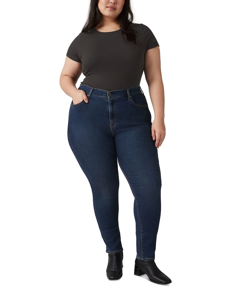 Levi's Trendy Plus 721 High-Rise Skinny Jeans