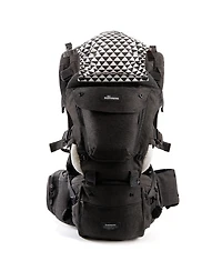 Sunveno 3 in 1 Ergonomic Baby Carrier with Hip Seat for Newborns and Toddlers 20 lbs and Up with Large Weight Capacity for All Season Use