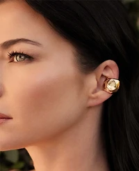 Ettika Bold Crystal Ear Cuff Earrings