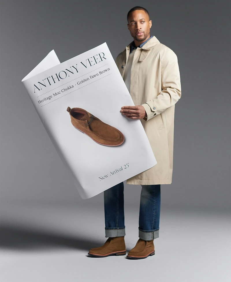 Anthony Veer Men's Heritage Moc Chukka Boots