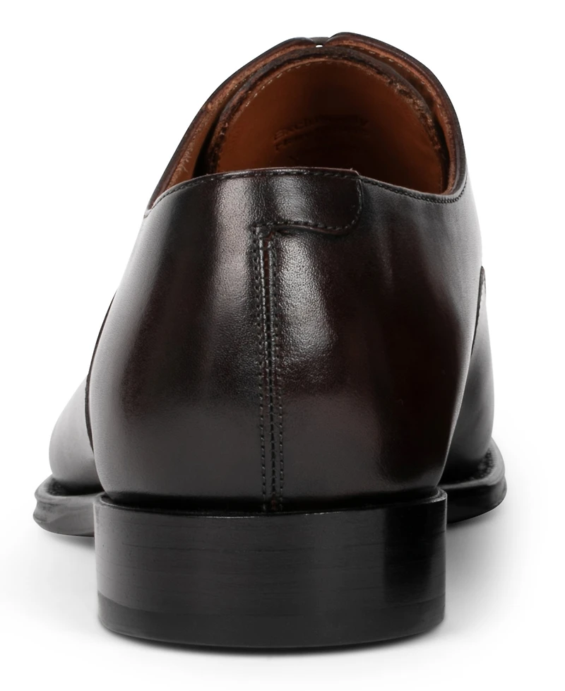 Anthony Veer Men's Regent Cap Toe Leather Oxford Dress Shoes