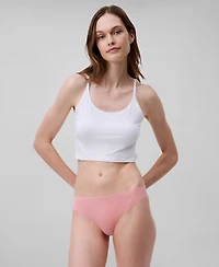 Calvin Klein Women's Invisibles 3-Pack Thong Underwear QD3558