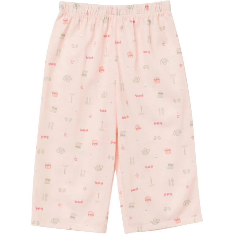 Gerber Toddler Girls 3-Piece T-Shirt, Shorts & Pants Pajama Set, Garderning, 5T