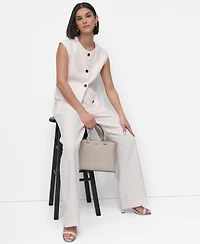 Dkny Women's Aero Crepe Vest