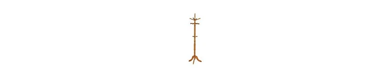 Wooden Coat Rack with Swivel Top – Elegant and Functional Entryway Stand