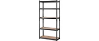 5 Tiers Metal Heavy-Duty Garage Storage Shelving Unit