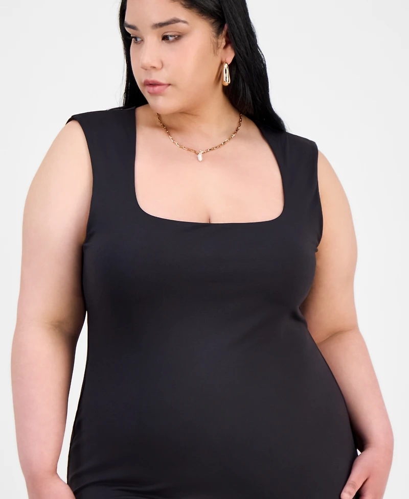 Bar Iii Trendy Plus Tank Dress, Exclusively at Macy's