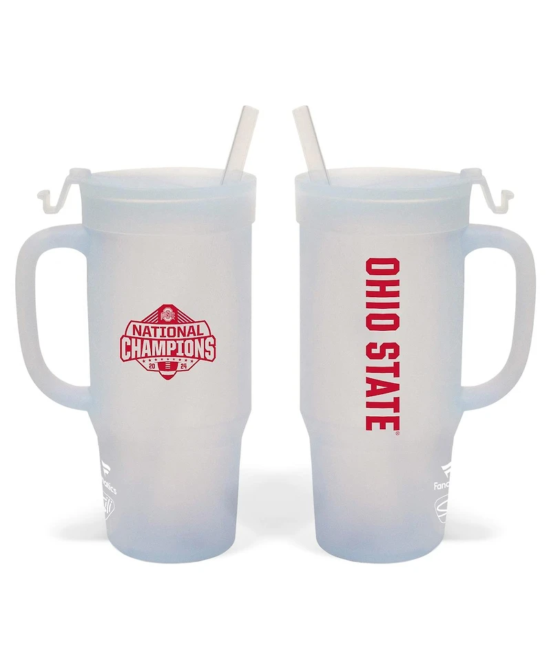 Wincraft Ohio State Buckeyes College Football Playoff 2024 National Champions 32oz. Silicone Tumbler