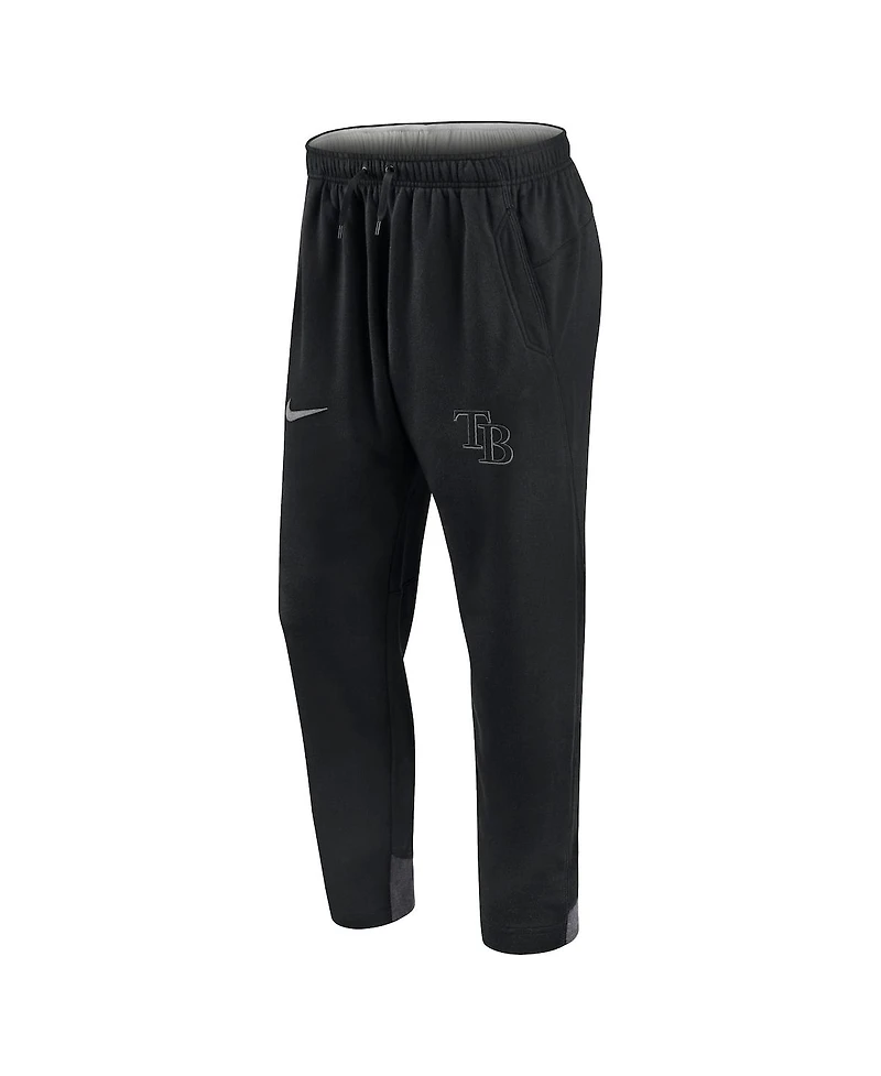 Nike Men's Black Tampa Bay Rays Authentic Collection Dry Flux Jogger Pants