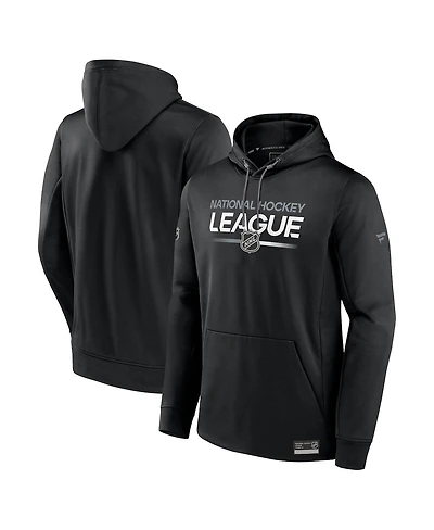 Fanatics Men's Black Nhl Fleece Pullover Hoodie