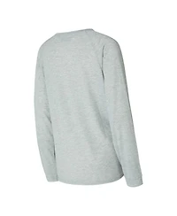 Concepts Sport Women's Aqua/Gray Miami Dolphins Petition Raglan Long Sleeve T-Shirt and Shorts Set