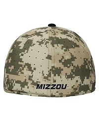 Nike Men's Digital Camo Missouri Tigers On-Field Baseball Performance Fitted Hat