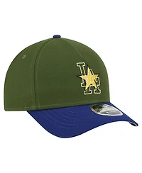 New Era Men's Dark Green Los Angeles Dodgers City Feature 9Forty A-Frame Adjustable Hat