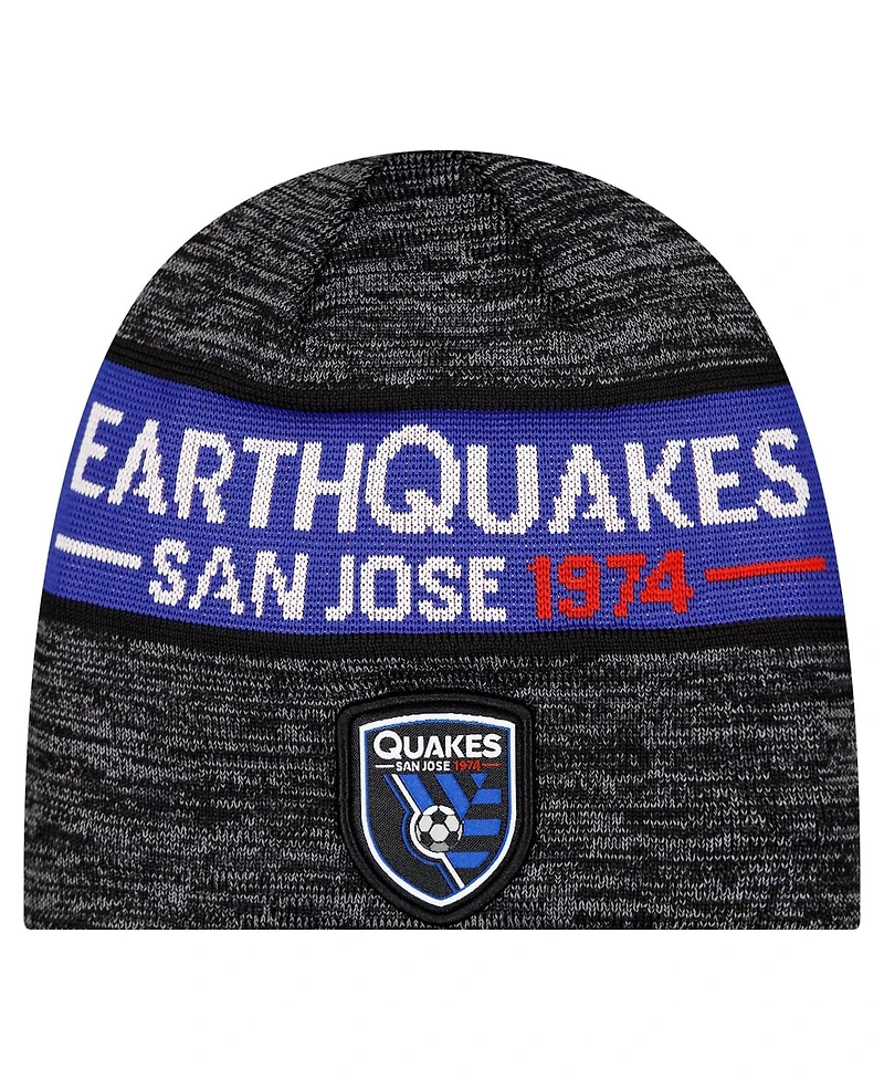 New Era Men's Black San Jose Earthquakes 2025 Kickoff Beanie Hat