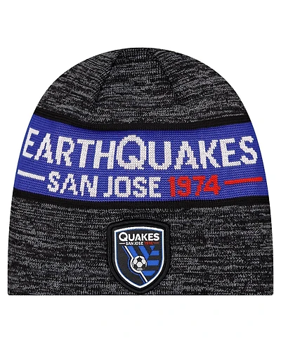 New Era Men's Black San Jose Earthquakes 2025 Kickoff Beanie Hat