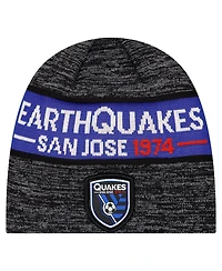 New Era Men's Black San Jose Earthquakes 2025 Kickoff Beanie Hat