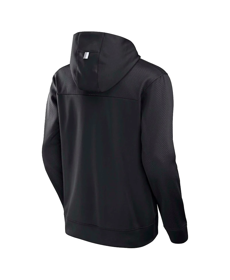 Fanatics Men's Black Utah Hockey Club Defender Pullover Hoodie