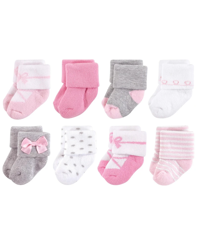 Little Treasure Baby Boys Soft & Durable 16Pc Terry Sock Collection