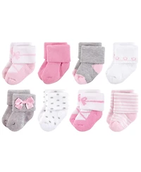 Little Treasure Baby Boys Soft & Durable 16Pc Terry Sock Collection