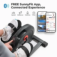 Sunny Health & Fitness Smart Compact Mini Elliptical