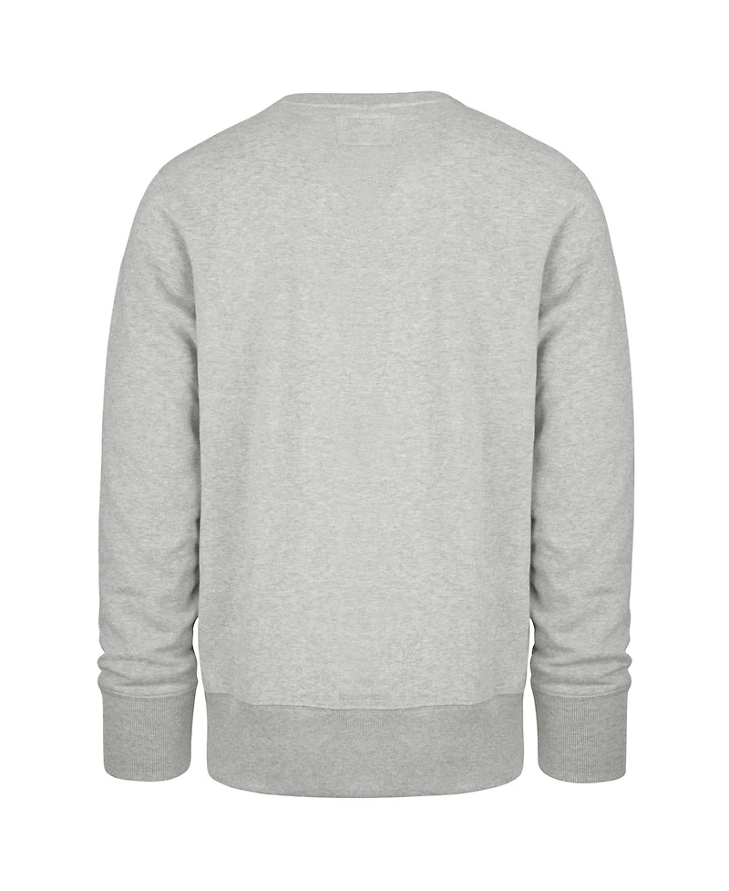 '47 Brand Men's Gray Chicago Cubs Letters Headline Pullover Sweatshirt