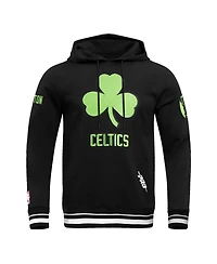 Pro Standard Men's Black Boston Celtics 2024/25 City Edition Pullover Hoodie