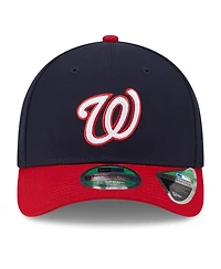 New Era Men's Navy Washington Nationals Player Replica 9Forty Adjustable Hat