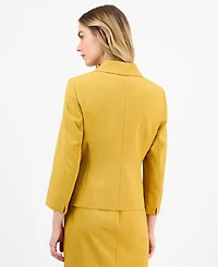 Le Suit Women's Shawl-Collar Jacket & Sleeveless Dress Suit Set, Regular & Petite