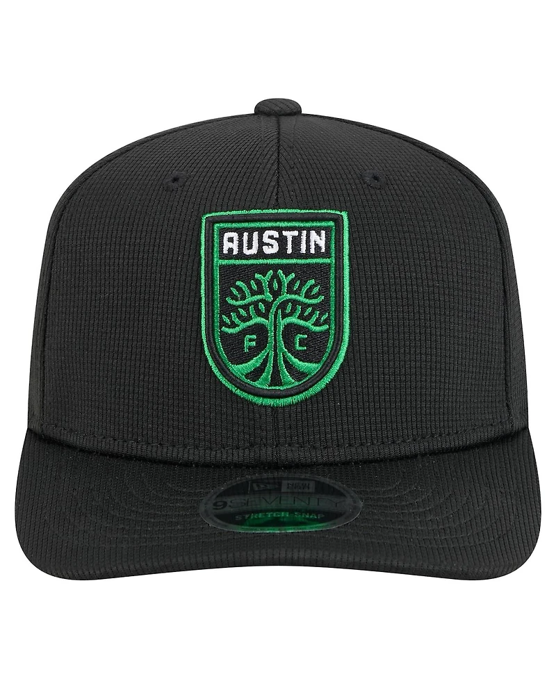 New Era Men's Black Austin Fc 2025 Jersey Hook 9SEVENTY Stretch-Snap Hat