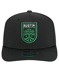 New Era Men's Black Austin Fc 2025 Jersey Hook 9SEVENTY Stretch-Snap Hat
