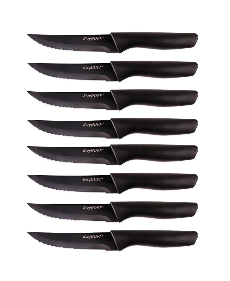 BergHOFF Serrated Stainless Steel 8-Piece Steak Knife Set