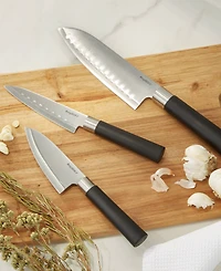 BergHOFF DiNA Codon 6.75" Scalloped Santoku Knife