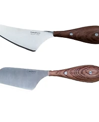 BergHOFF Aaron Probyn 3-Piece Cheese Knife and Bamboo Cutting Board Set