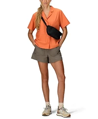 Marmot Women's Air Exchange Upf 40 Camp Short Sleeve Collar Shirt