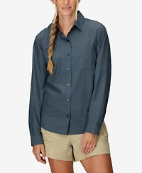 Marmot Women's Air Exchange Upf 40 Ls Classic Collar Shirt