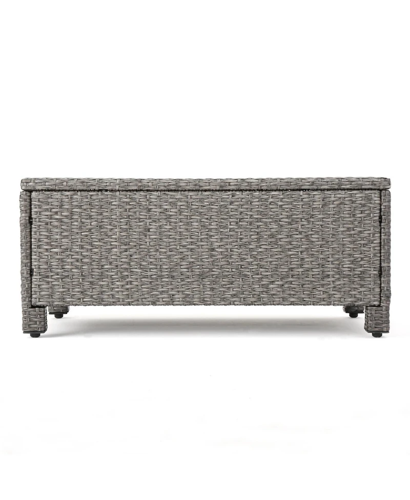 Streamdale Modern 4-Piece Outdoor Wicker Sofa Set with Cushions