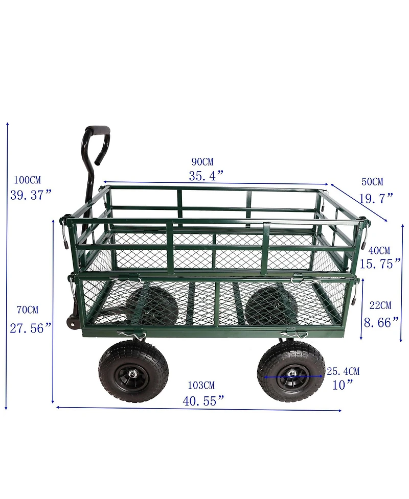 Cart Garden cart trucks make it easier to transport firewood