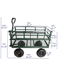 Cart Garden cart trucks make it easier to transport firewood