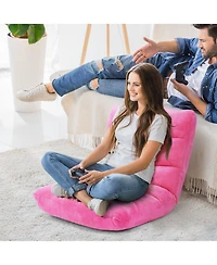 Adjustable 14-position Cushioned Floor Chair
