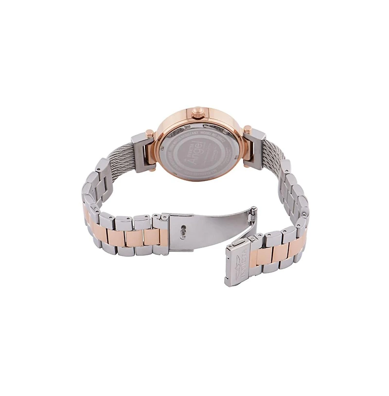 Invicta Women's 28922 Angel Quartz Chronograph White Dial Watch