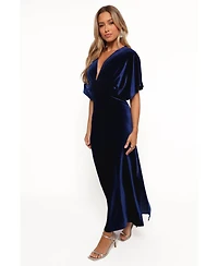 Petal and Pup Women's Ricki Velvet Maxi Dress