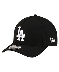 New Era Men's Black Los Angeles Dodgers Player Replica 9Forty Adjustable Hat