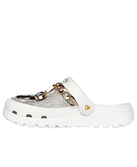 Skechers Women's Snoop Dogg: Arch Fit Footsteps - Rolling N Gold Clog Sandals from Finish Line