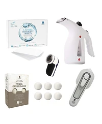 Pursonic Ultimate Laundry Care Bundle – Travel Steamer, Mini Iron, Fabric Shaver & More!