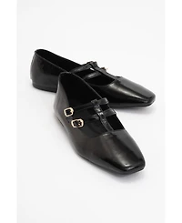 Women's Starling Leather Mary Jane Flats