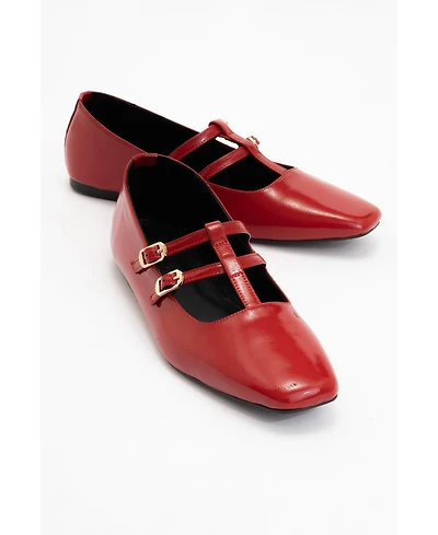 Women's Starling Leather Mary Jane Flats