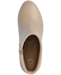 Journee Collection Women's Kit Zipper Comfort Dress Booties