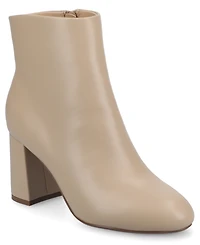 Journee Collection Women's Kit Zipper Comfort Dress Booties