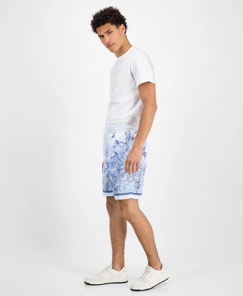 Guess Men's Charm Big Cat 7-1/2" Shorts