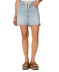 Democracy Women's "Ab"solution Leisure Skyrise Drawstring Denim Shorts